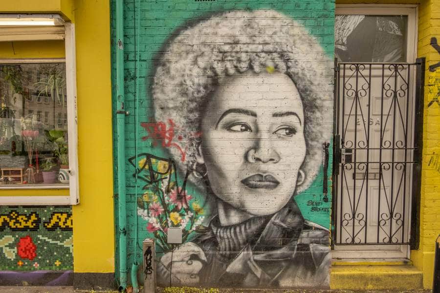 "Portrait of a Distinguished Woman" by Benzi Brofman in London
