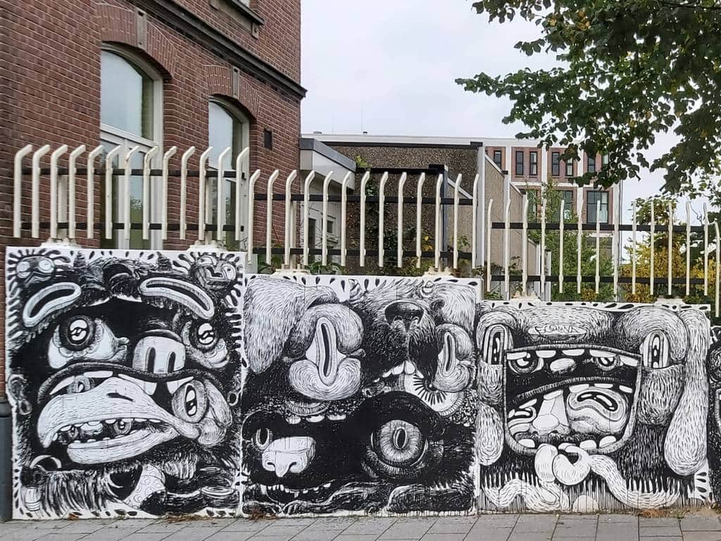 "Stuck" by Nouch in Amsterdam