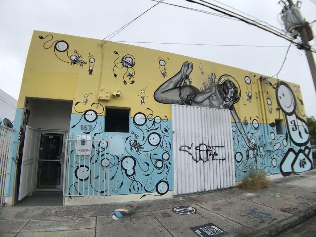 Untitled street art by The London Police in Miami