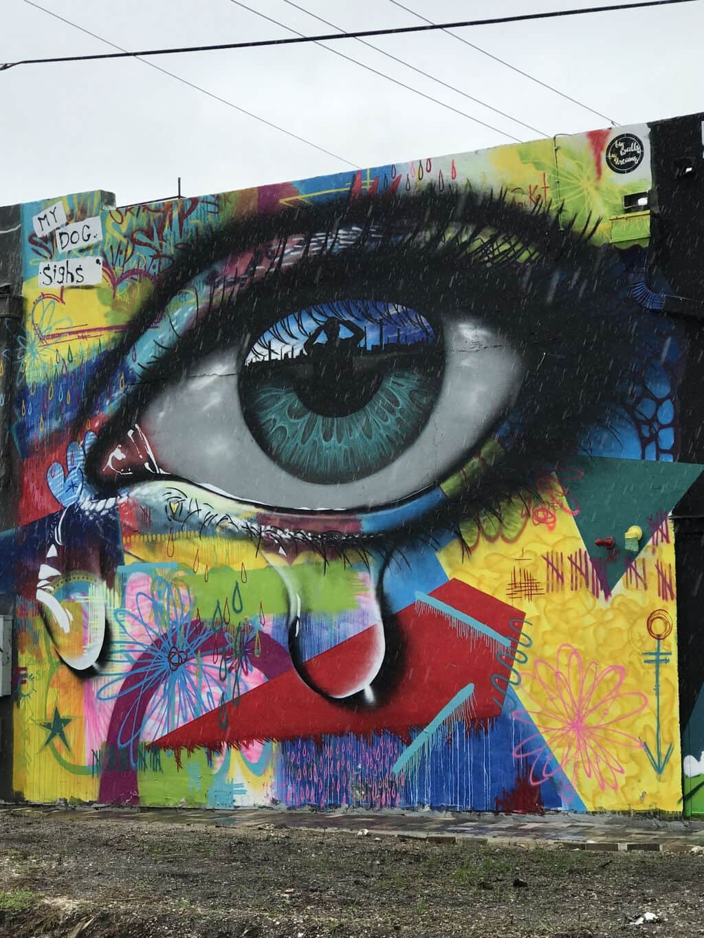 Untitled street art by My Dog Sighs in Miami