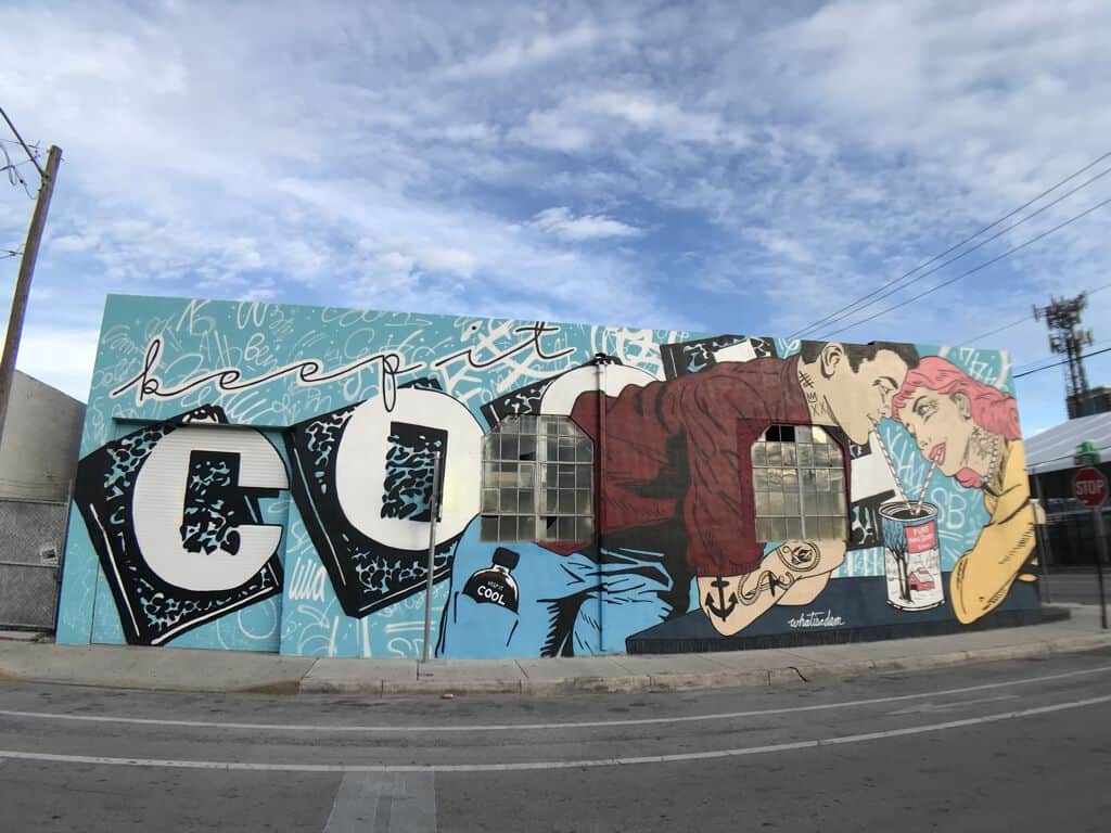 Untitled street art by What is Adam in Miami