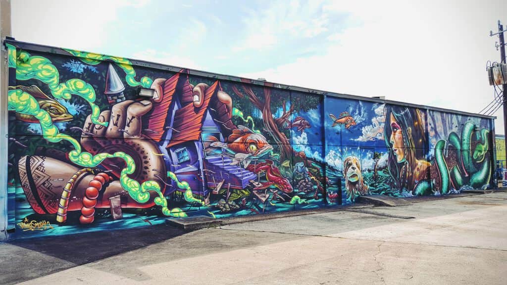 "Hue Mural Festival 2016 - North Houston" by Various Artists in Houston