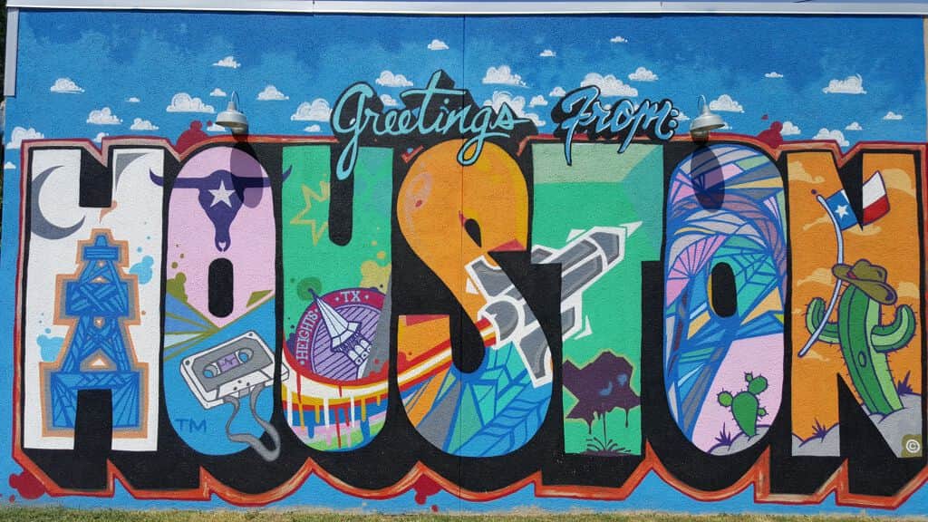 "Greetings From Houston" by Daniel Anguilu in Houston