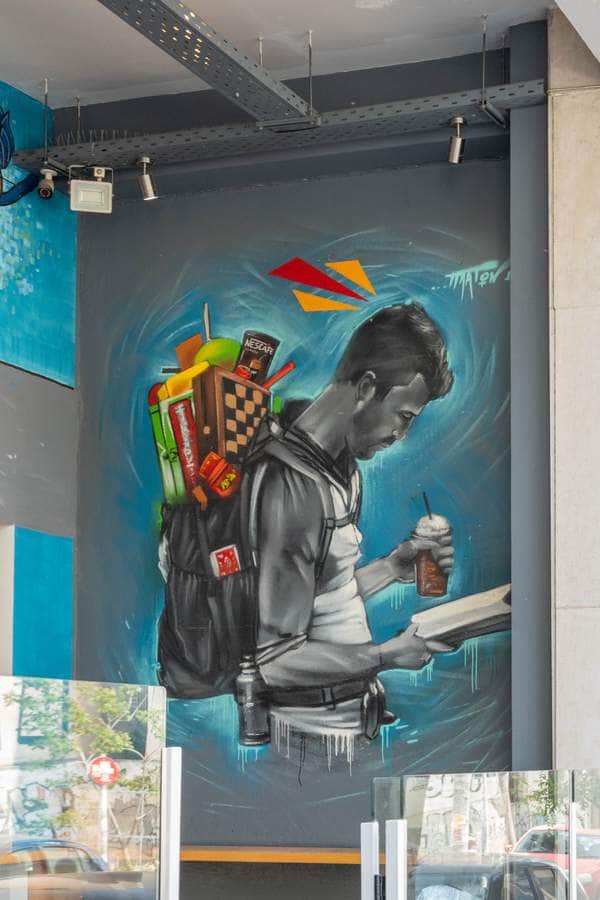 "Break" by Platonas in Athens