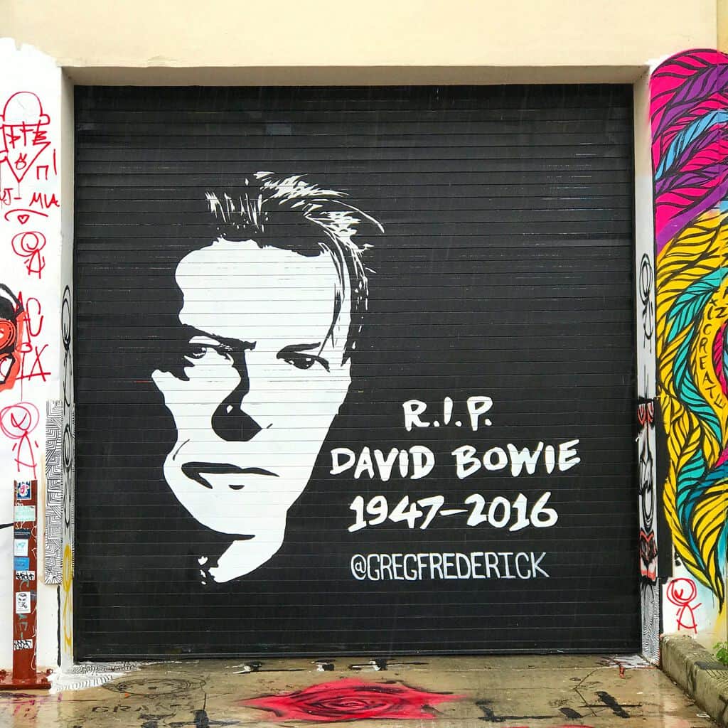"David Bowie" by Greg Frederick in Miami