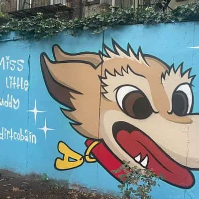 "I miss my little dog Buddy" by Dirt Cobain in New York