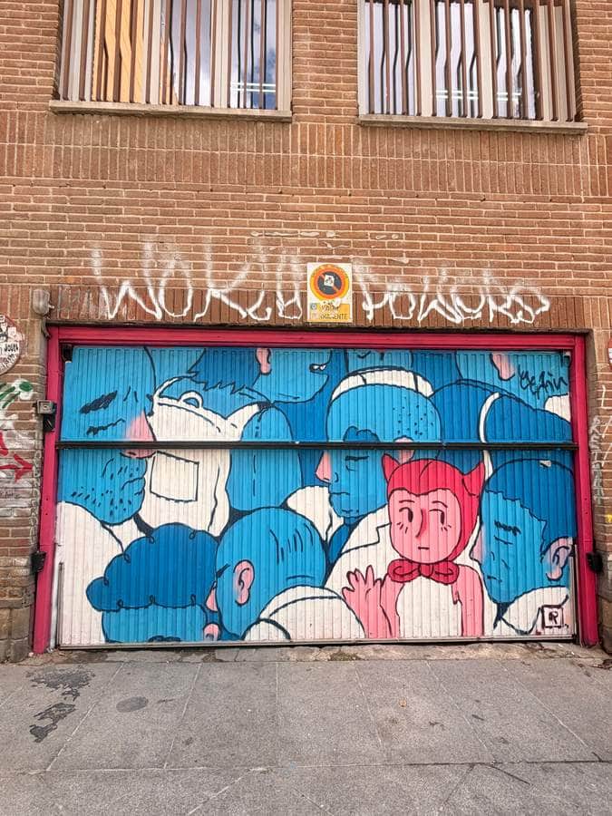 "Whimsical Devil Among Clouds" by Patricia Pastor in Madrid