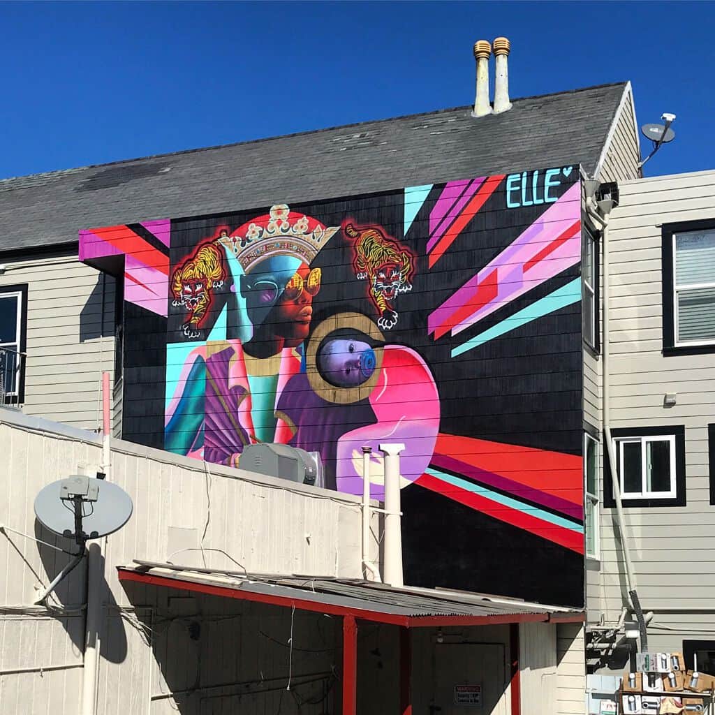 "Mother Mission" by Elle Street Art in San Francisco