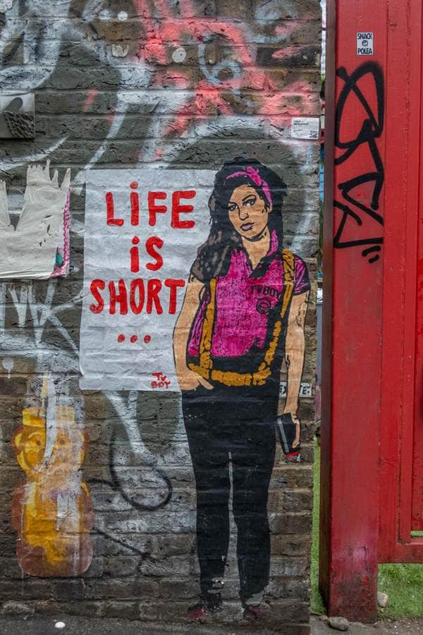 "Life is Short - Amy Winehouse" by tvboy in London