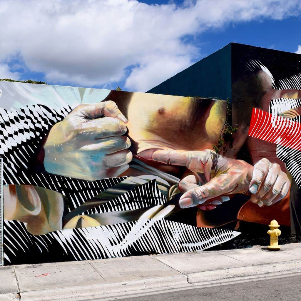 "Artists 2alas & case_maclain Kicked it on this Wall!" by 2Alas in Miami
