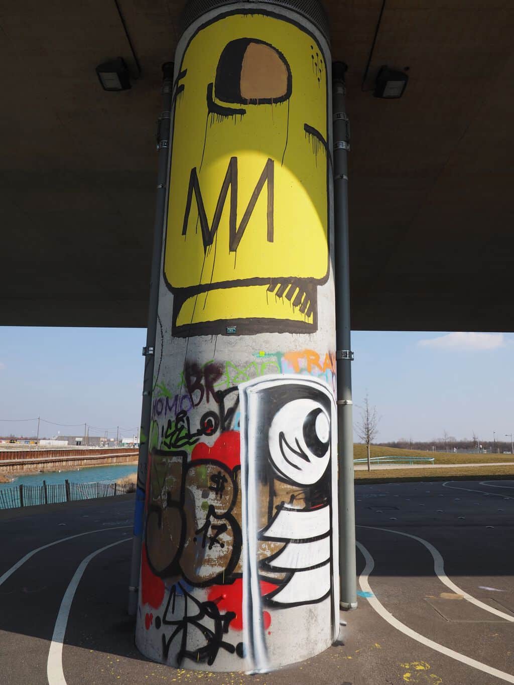 "Hall Of Fame - Skatepark Seestadt" by Don Skizo in Vienna