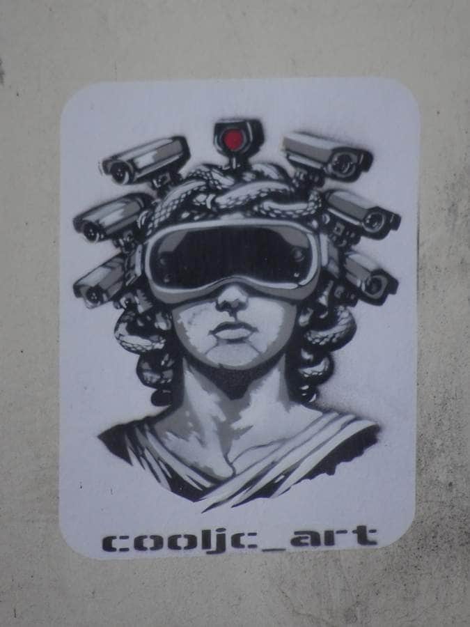 "Medusa Vision" by Cooljc Art in Paris