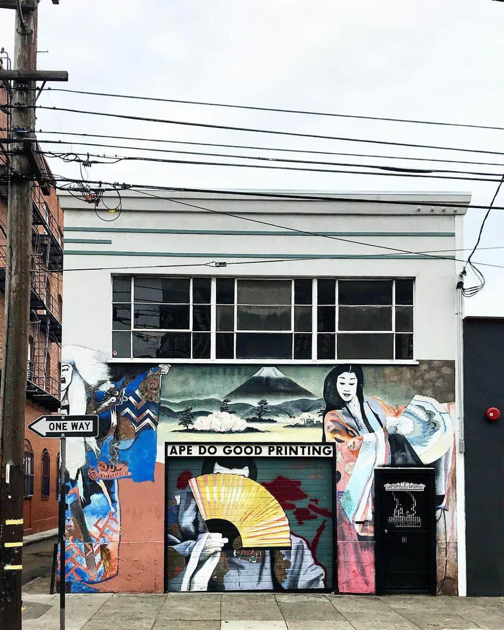 "Japanese Wall" in San Francisco