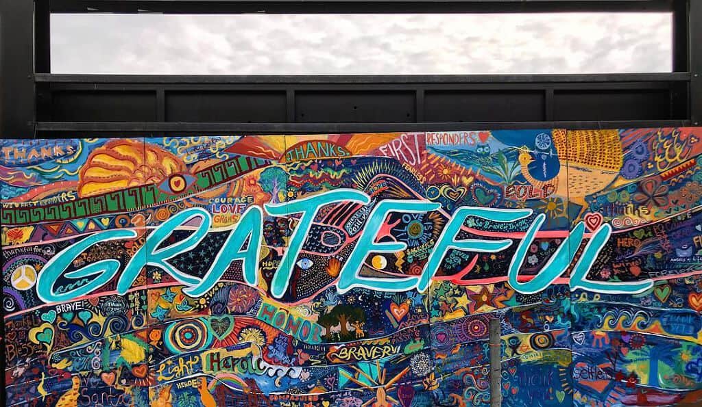 "Grateful" by Elle Luna in San Francisco