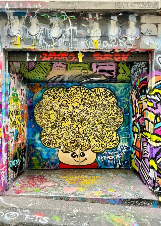 "Brain-Headed Figure with Intricate Thoughts" by Mami Sakurai in Melbourne