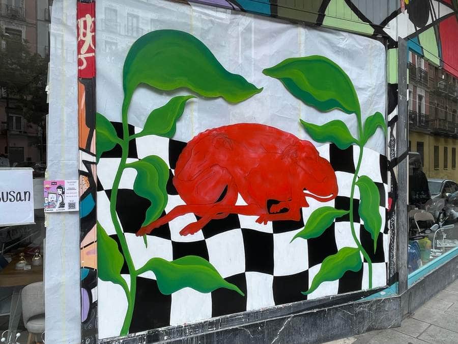 "beyond the scroll" by Babi Bensusan in Madrid