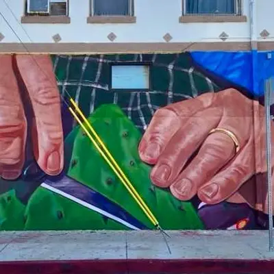 "Lo Tengo en la Corona" by Robert Vargas in Los Angeles