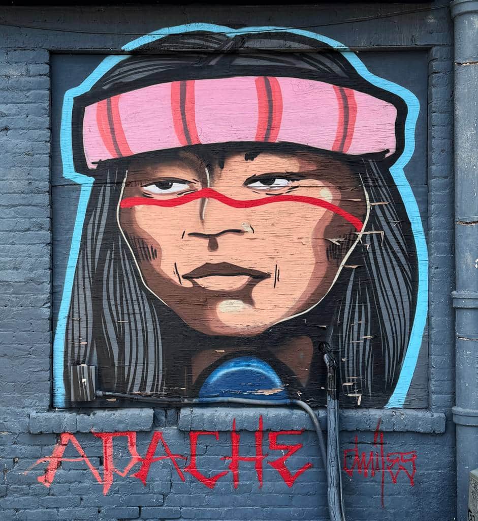 "Apache" by Douglas Miles in Los Angeles