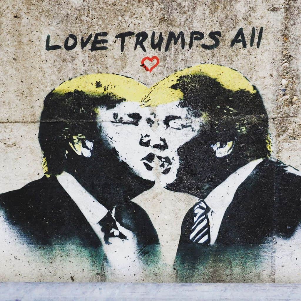 "Love Trumps All" by TABBY in Vienna