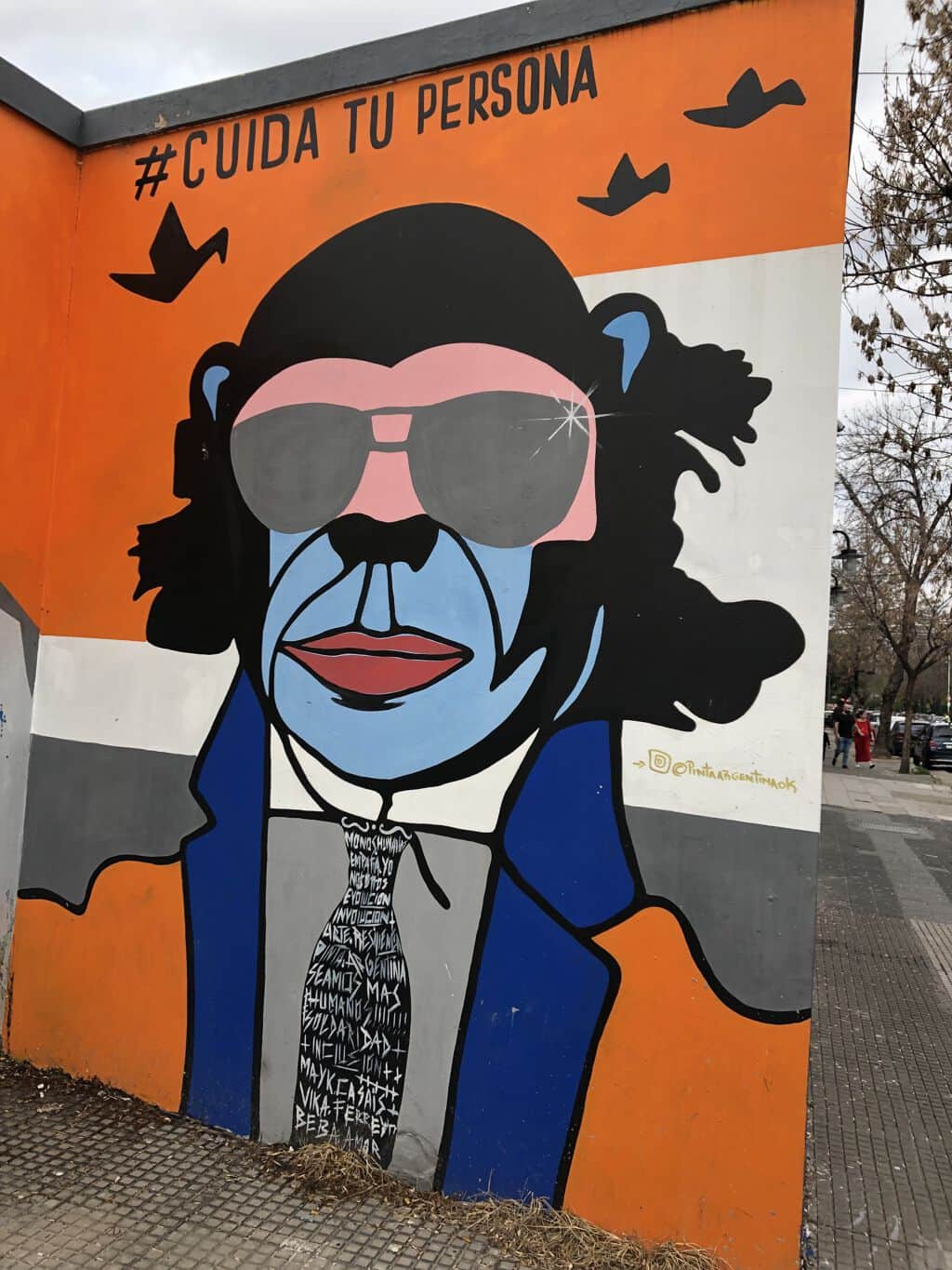 "Cuidemos a las personas" by Pinta Argentina in Buenosaires