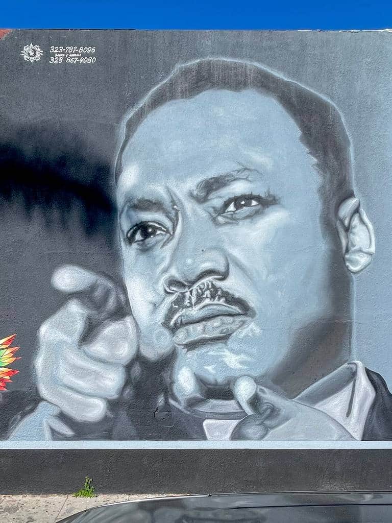 "MLK" by R & R Art in Los Angeles