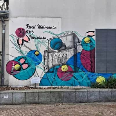 "Rueil Malmaison 30th Anniversary Mural" by Corina Nani in Paris
