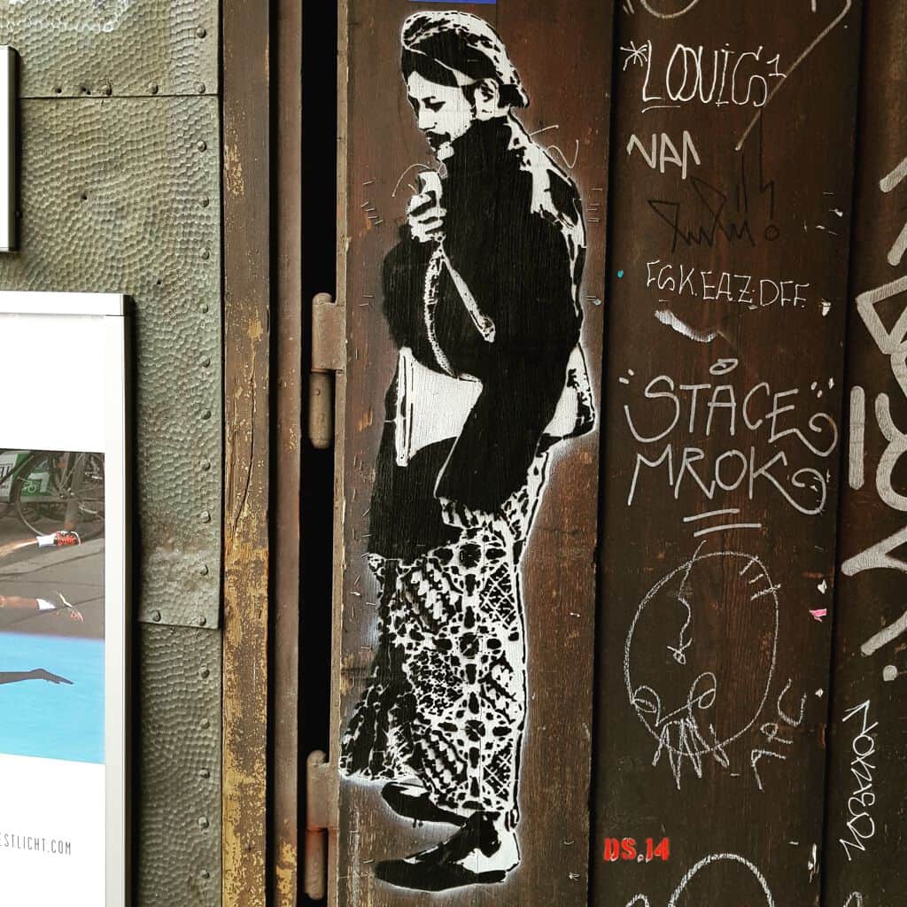 "The silence of identity" by Digie Sigit in Vienna