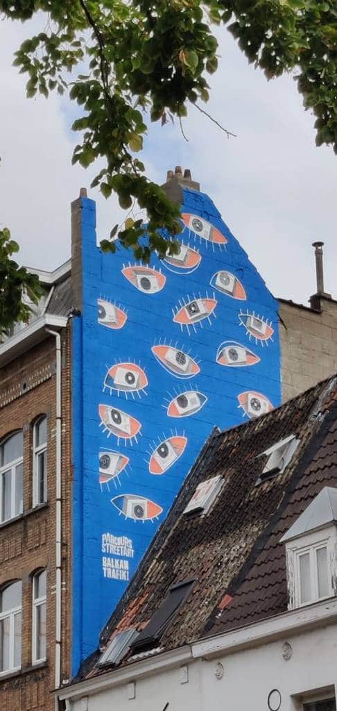 "Wink" by Ledia Kostandini in Brussels