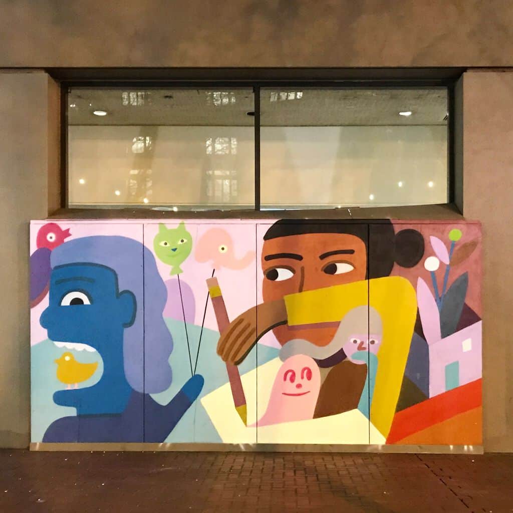 "Paint, Draw, Create" by Jason Jagel in San Francisco