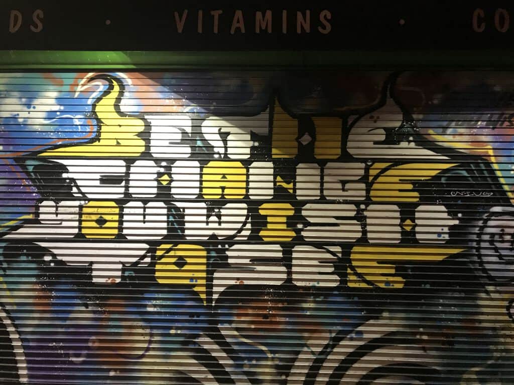 "Be the Change (Lower Haight)" in San Francisco