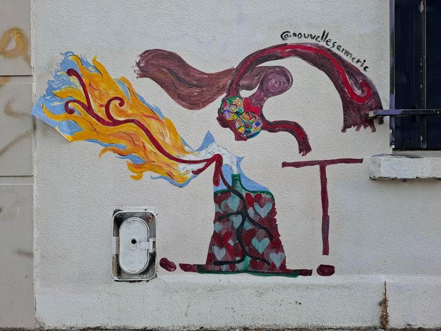 Untitled street art by Nouvelles Emeric in Paris