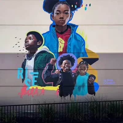 "Rise" by Victoria Cassinova in Los Angeles