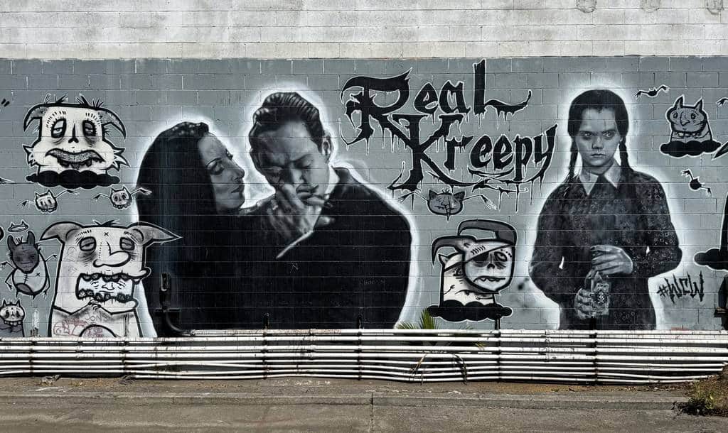 "Addams Family" by Jonas Never in Los Angeles