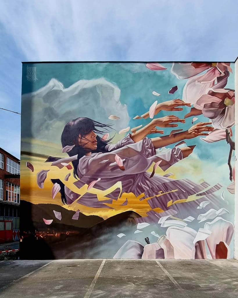 Untitled street art by James Bullough in Berlin
