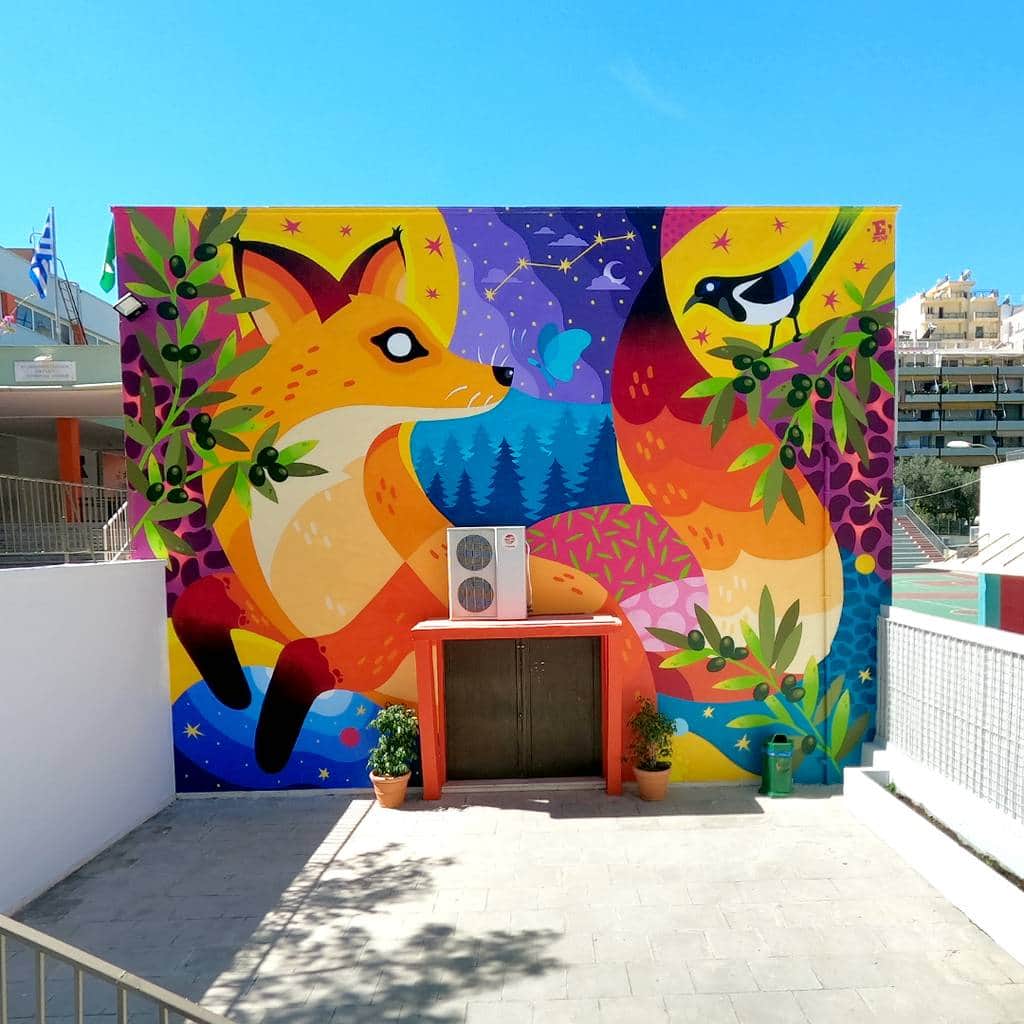 "Stella the Fox" by Epsilonartndesign in Athens