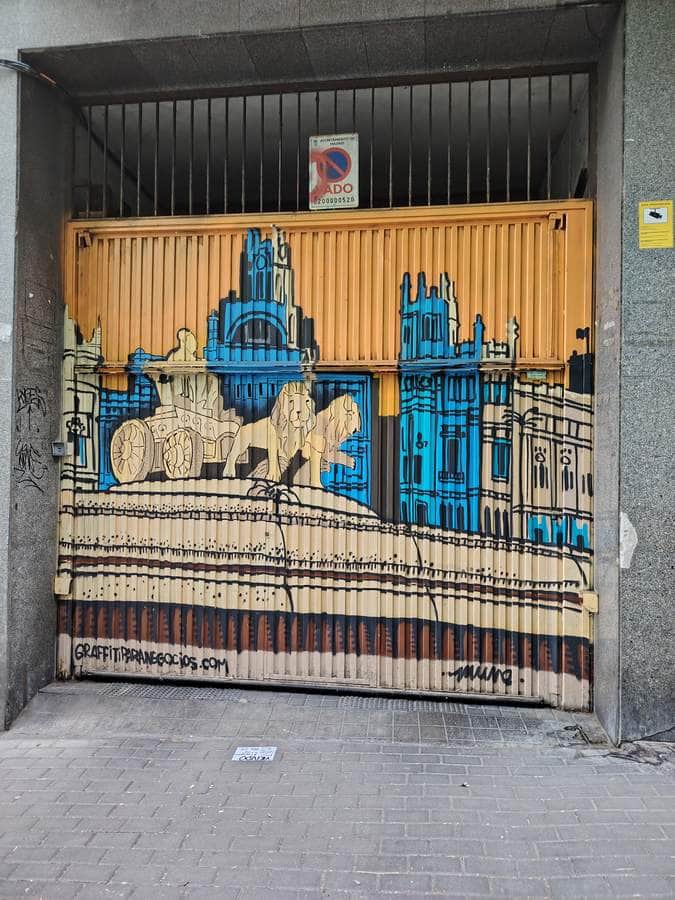 Street art in Madrid