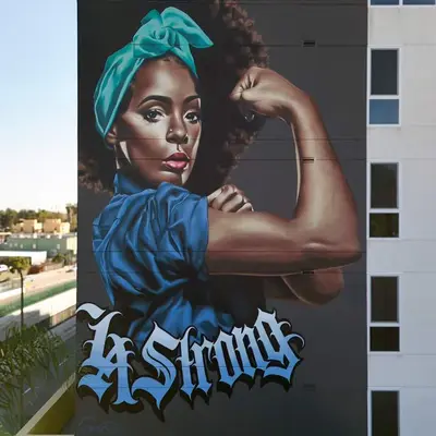 "LA Strong" by Genoski in Los Angeles