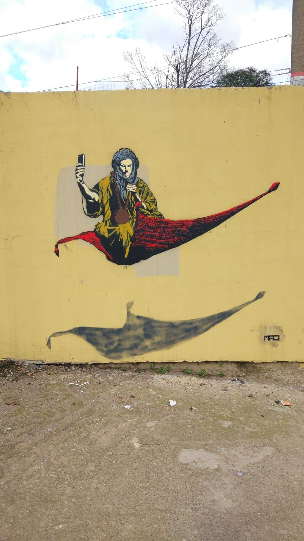 "Mermaid Selfie with Shark Shadow" by Mad in Istanbul