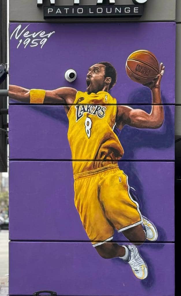 "Kobe Bryant" by Jonas Never in Los Angeles