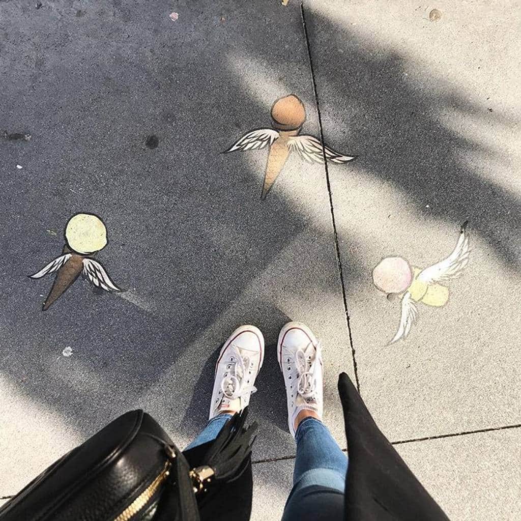 "Flying Ice Cream" in San Francisco