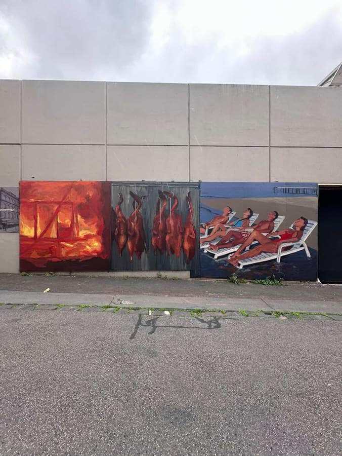 Untitled street art by Shaun Devenney in Melbourne