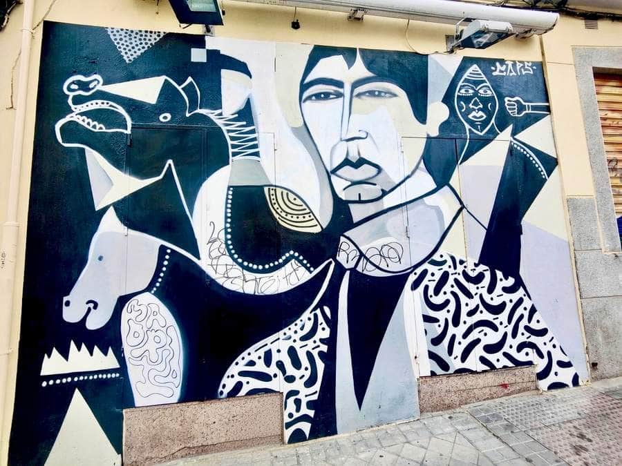 "PICASSIANÍAS" by vinicius caps in Madrid