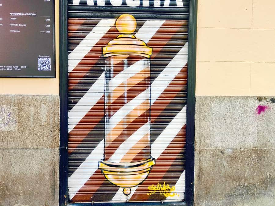 "BARBELOGIA" by Scamezma in Madrid