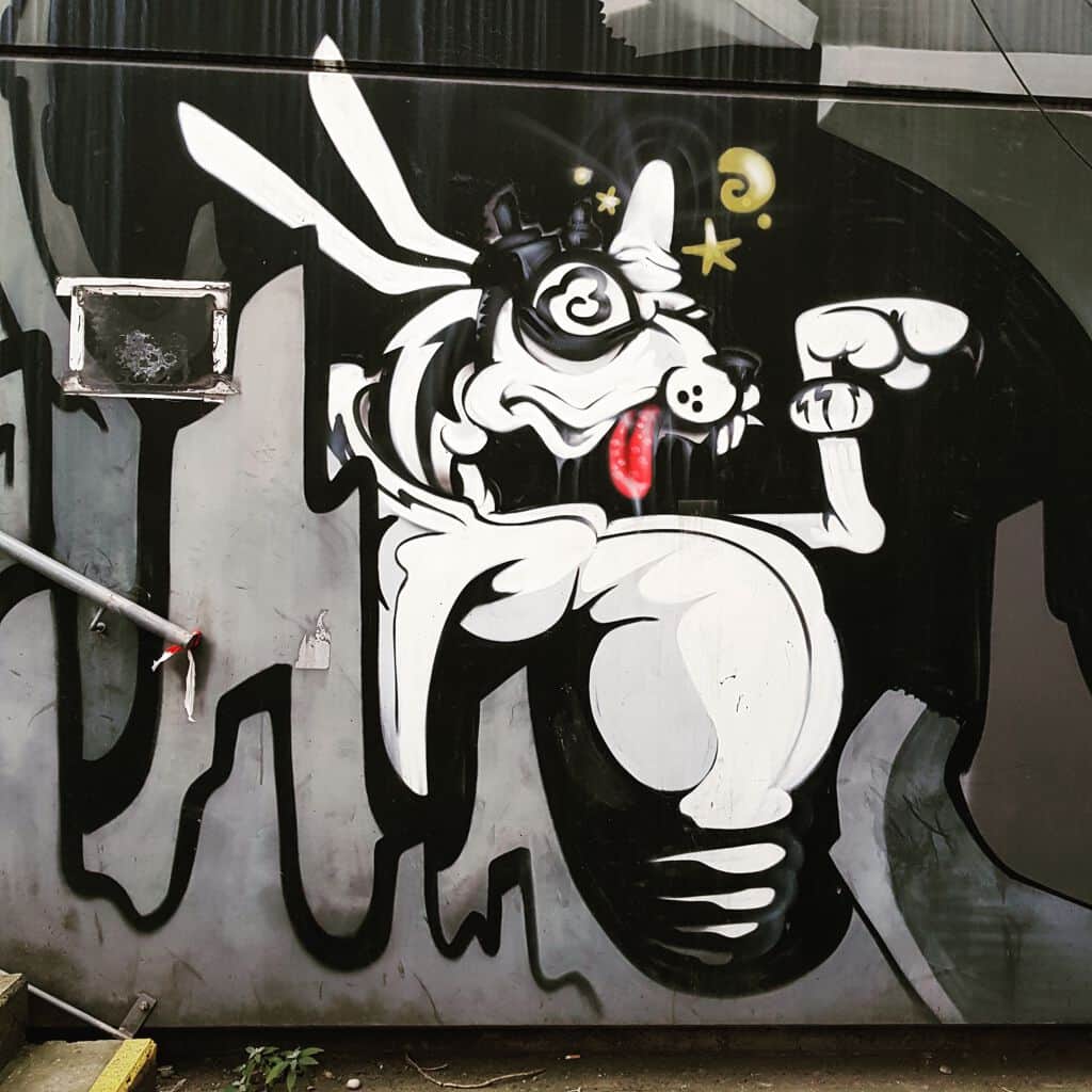 Untitled street art by RabbitEyeMovement in Vienna