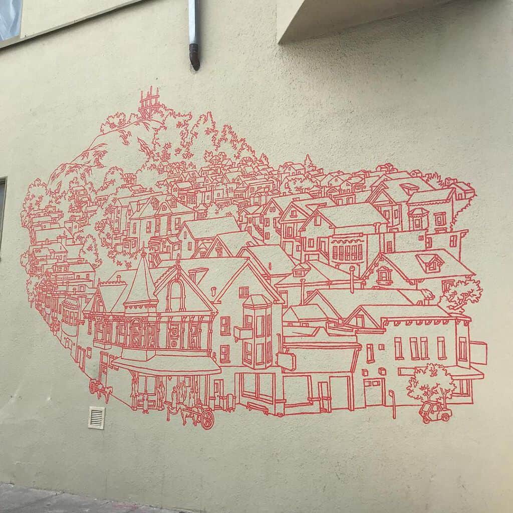 "Ode to Bernal" by Amos Goldbaum in San Francisco