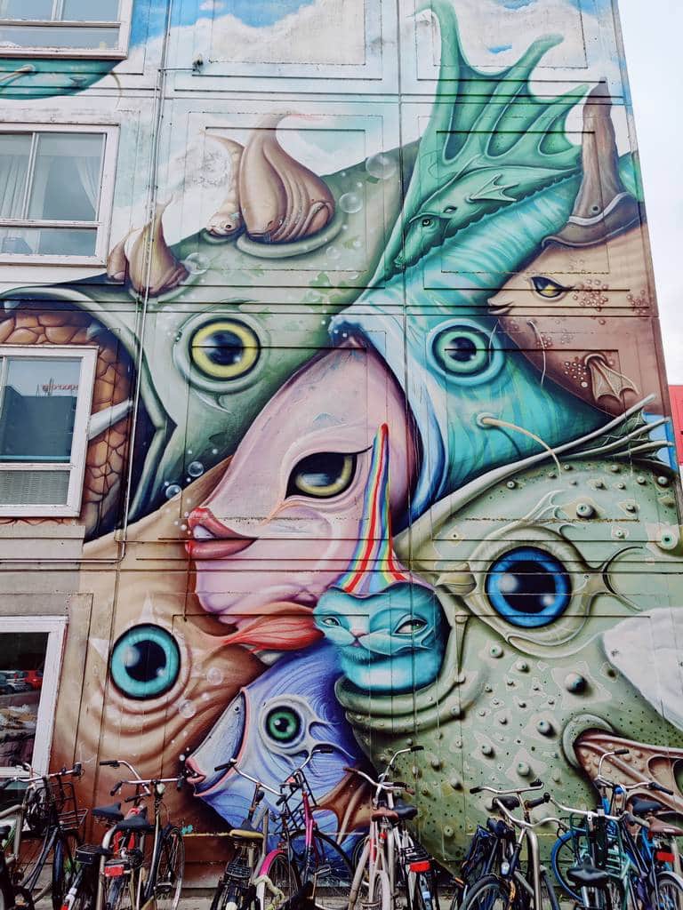 Untitled street art by Dalata in Amsterdam