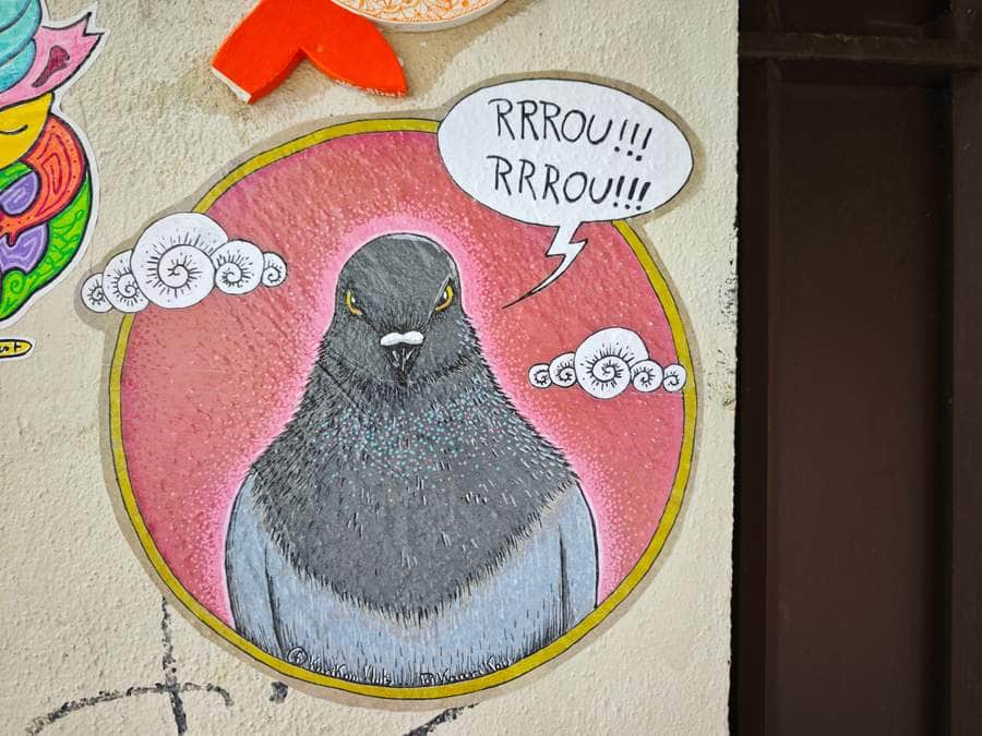 Untitled street art by kaari in Paris
