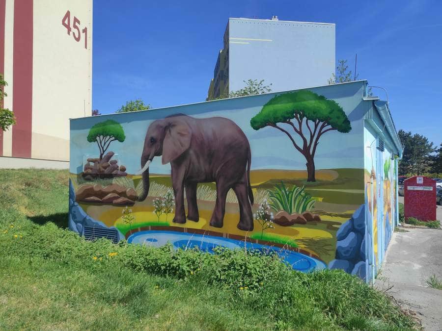 Street art in Prague