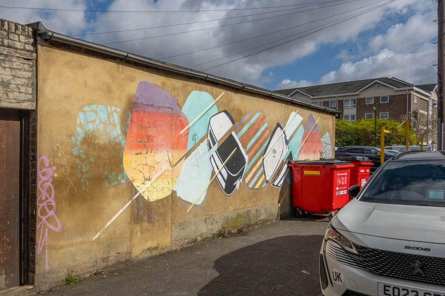 Untitled street art by Toasters in London