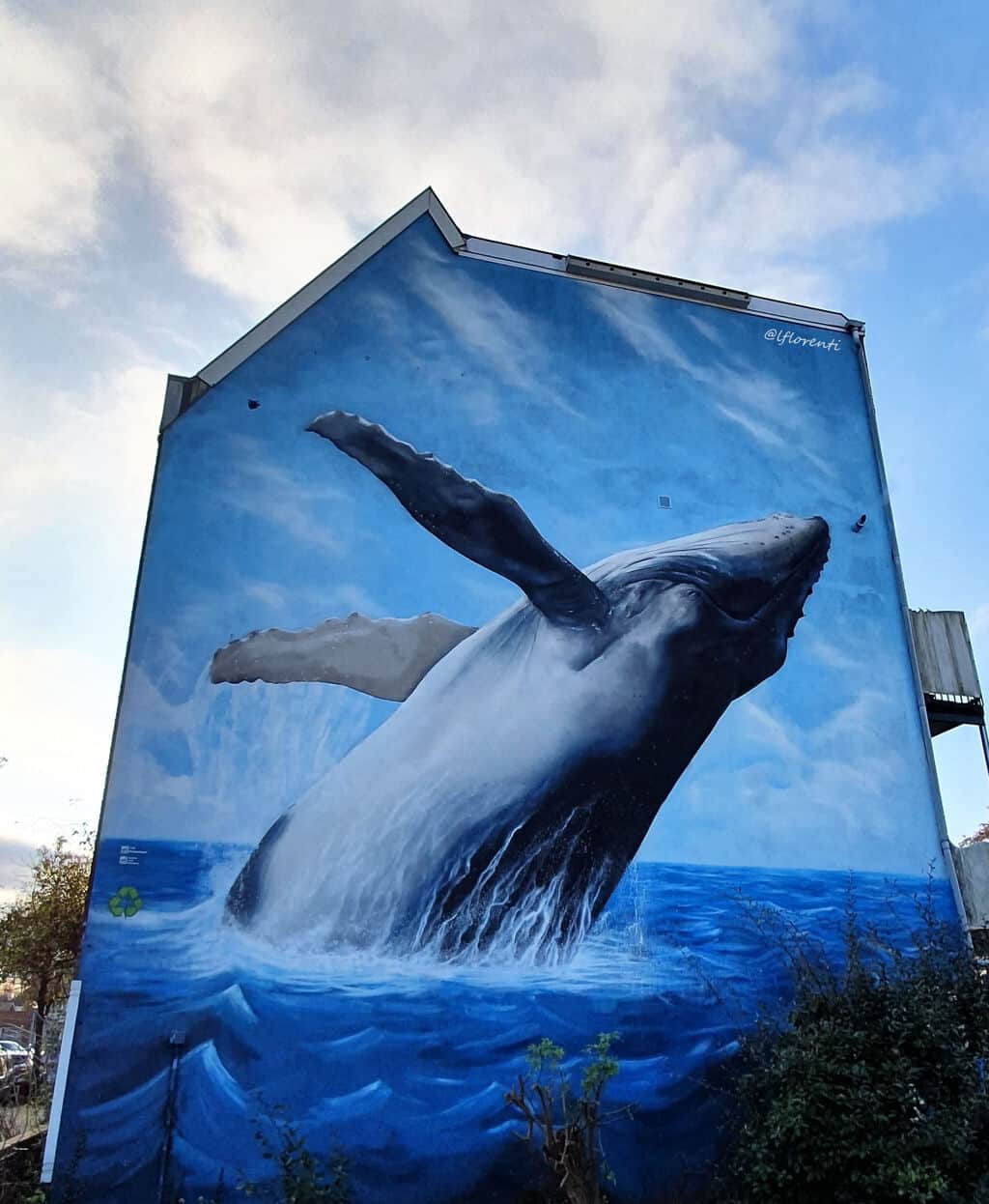 "Humpbackwhale" by Tim Rodermans in Amsterdam